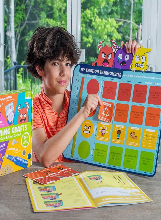 Open The Joy Calming Crafts Kit for Kids - Mindfulness Art Activities, DIY Stress Relief Projects, and Sensory Play for Emotional Wellness - Ages 4 and Up - Image 4